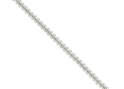 Sterling silver bracelet, alternate view