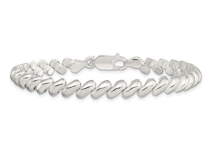 Sterling silver bracelet, another view