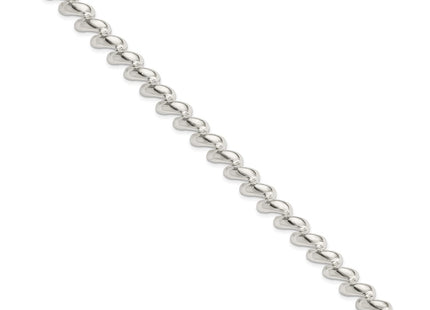 Sterling silver bracelet, alternate view