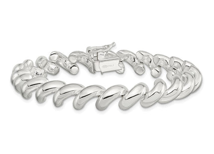 Sterling silver bracelet, another view