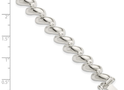 Sterling silver bracelet, further view