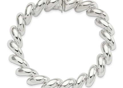 Sterling silver bracelet, another view