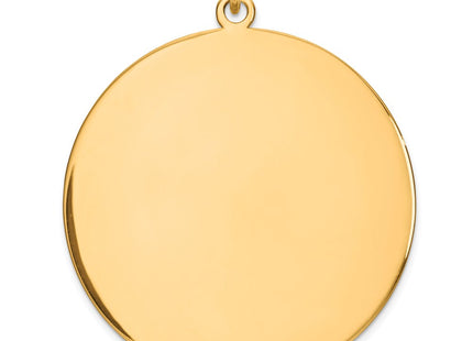 Sterling silver disc charm
