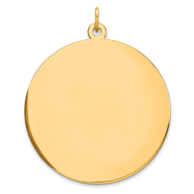 Sterling silver disc charm