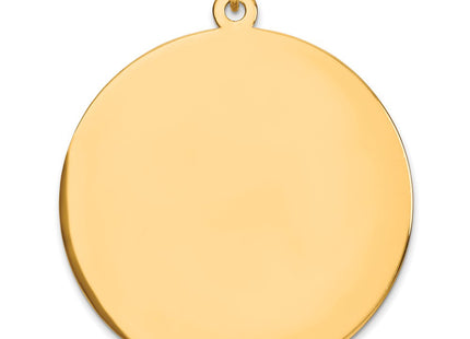 Sterling silver disc charm