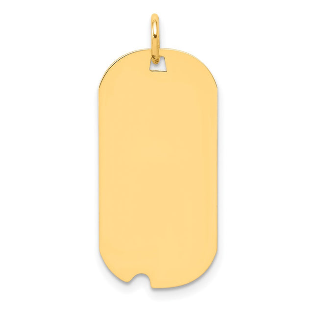 Sterling silver disc charm