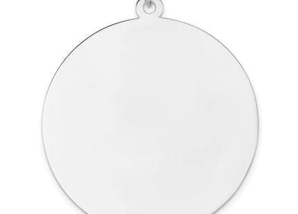 Sterling silver disc charm