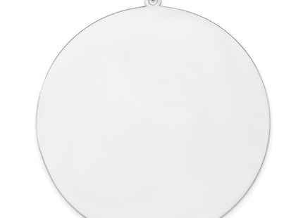 Sterling silver disc charm