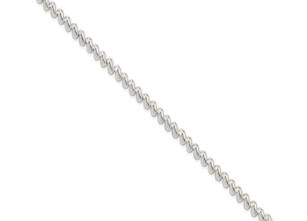 Sterling Silver San Marco Bracelet (Style QM8-7.5)
