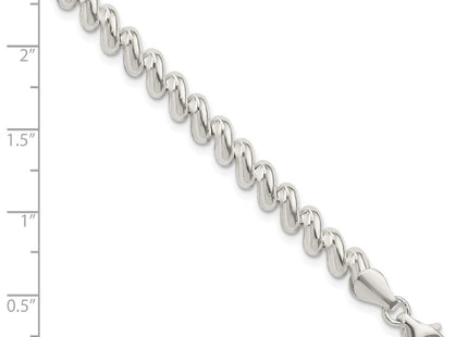 Sterling Silver San Marco Bracelet (Style QM8-7.5)