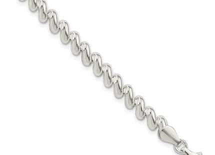 Sterling Silver San Marco Bracelet (Style QM8-7.5)