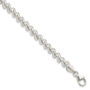 Sterling Silver San Marco Bracelet (Style QM8-7.5)