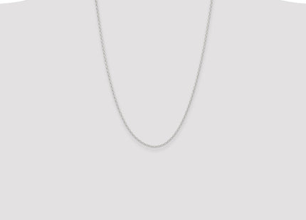 Sterling Silver Polished and D/C Mariner Link Chain
