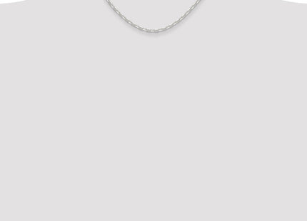 Sterling Silver Polished and D/C Mariner Link Chain