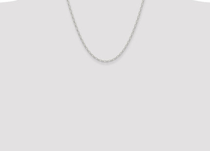 Sterling Silver Polished and D/C Mariner Link Chain