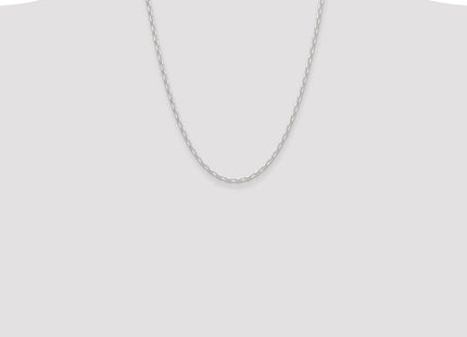 Sterling Silver Polished and D/C Mariner Link Chain