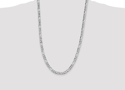 Sterling silver figaro link chain