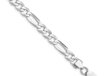 Sterling silver figaro link chain, additional view