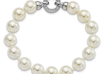 Sterling Silver Bracelets Style QMJB100W - Classique Jewelry Inc.