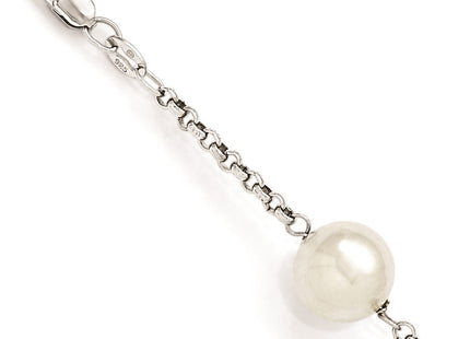 Sterling Silver Bracelets Style QMJB104W - Classique Jewelry Inc.