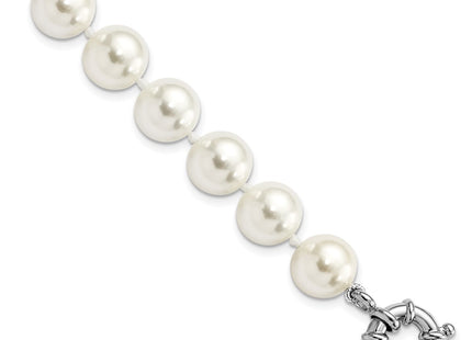 Sterling Silver Bracelets Style QMJB10W - Classique Jewelry Inc.