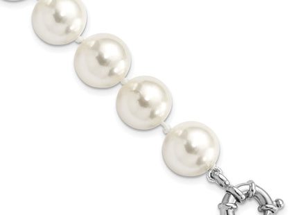 Sterling Silver Bracelets Style QMJB12W - Classique Jewelry Inc.