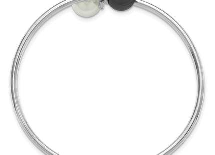 Sterling Silver Bracelets Style QMJB133WB - Classique Jewelry Inc.