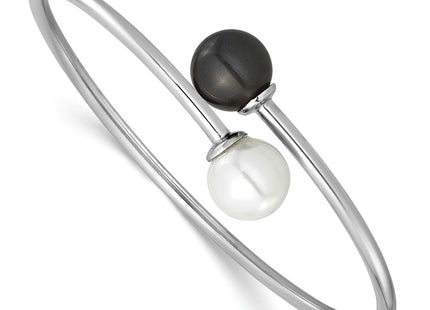 Sterling Silver Bracelets Style QMJB133WB - Classique Jewelry Inc.