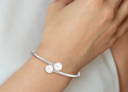Sterling Silver Bracelets Style QMJB133WW - Classique Jewelry Inc.