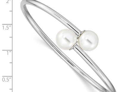 Sterling Silver Bracelets Style QMJB133WW - Classique Jewelry Inc.