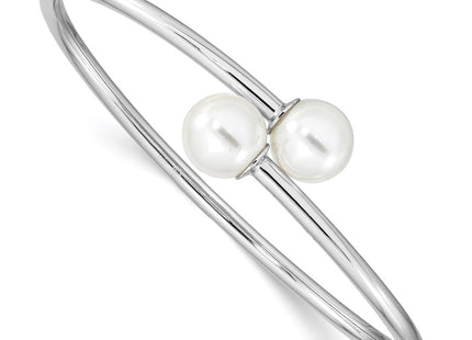 Sterling Silver Bracelets Style QMJB133WW - Classique Jewelry Inc.
