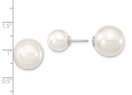 Sterling Silver Earrings Style QMJD1015WW - Classique Jewelry Inc.