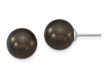 Sterling Silver Earrings Style QMJE10B - Classique Jewelry Inc.