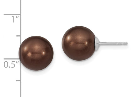 Sterling Silver Earrings Style QMJE10C - Classique Jewelry Inc.