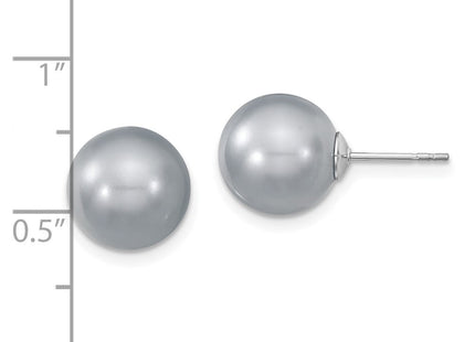 Sterling Silver Earrings Style QMJE10G - Classique Jewelry Inc.