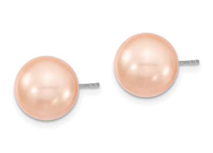 Sterling Silver Earrings Style QMJE10P - Classique Jewelry Inc.