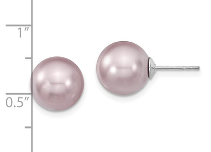 Sterling Silver Earrings Style QMJE10PU - Classique Jewelry Inc.