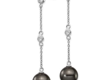 Sterling Silver Earrings Style QMJE127B - Classique Jewelry Inc.