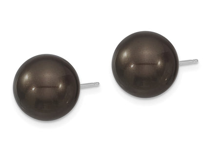 Sterling Silver Earrings Style QMJE12B - Classique Jewelry Inc.