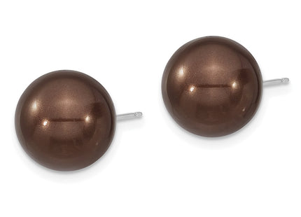 Sterling Silver Earrings Style QMJE12C - Classique Jewelry Inc.