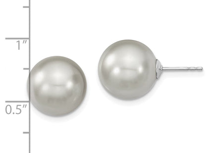 Sterling Silver Earrings Style QMJE12G - Classique Jewelry Inc.