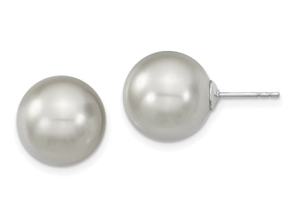 Sterling Silver Earrings Style QMJE12G - Classique Jewelry Inc.