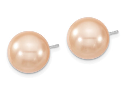 Sterling Silver Earrings Style QMJE12P - Classique Jewelry Inc.