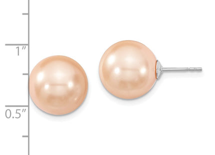 Sterling Silver Earrings Style QMJE12P - Classique Jewelry Inc.