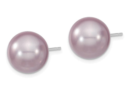 Sterling Silver Earrings Style QMJE12PU - Classique Jewelry Inc.