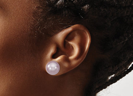 Sterling Silver Earrings Style QMJE12PU - Classique Jewelry Inc.