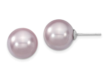 Sterling Silver Earrings Style QMJE12PU - Classique Jewelry Inc.