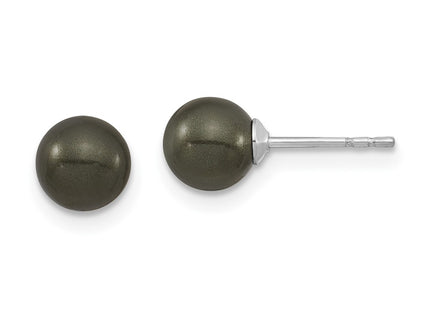 Sterling Silver Earrings Style QMJE6B - Classique Jewelry Inc.