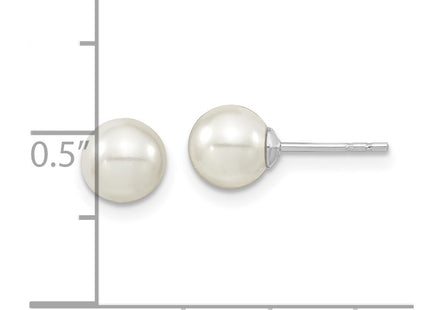 Sterling Silver Earrings Style QMJE6W - Classique Jewelry Inc.