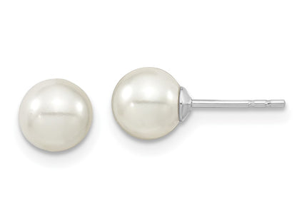 Sterling Silver Earrings Style QMJE6W - Classique Jewelry Inc.